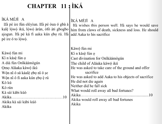 ©kominifa.com | Extract of "Ifá a complete divination"