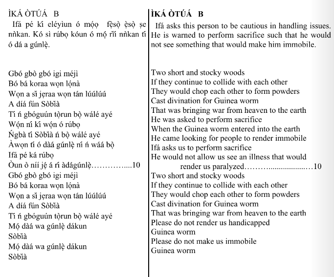 ©kominifa.com | Extract of "Ifá a complete divination"