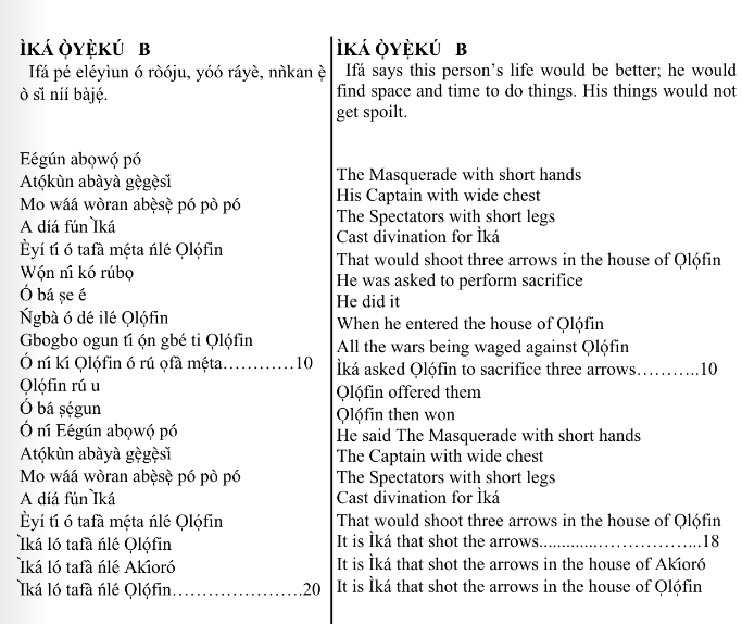 ©kominifa.com | Extract of "Ifá a complete divination"