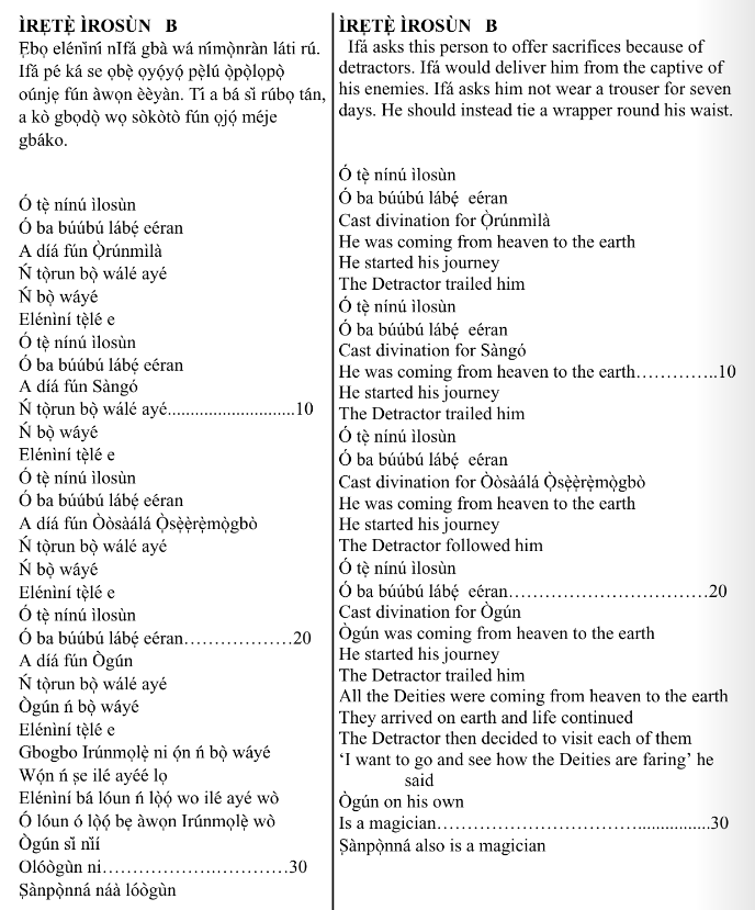 ©kominifa.com | Extract of "Ifá a complete divination"