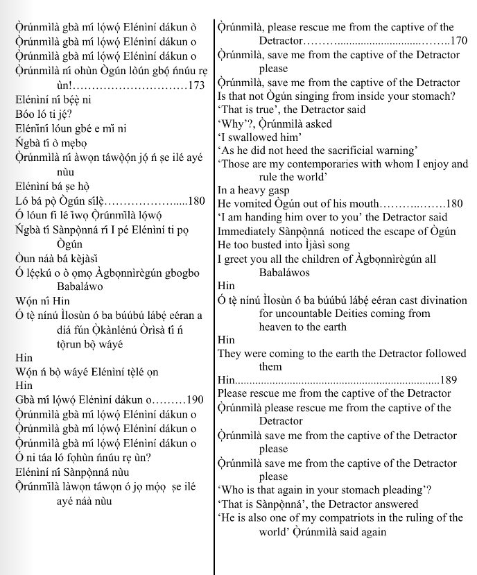 ©kominifa.com | Extract of "Ifá a complete divination"