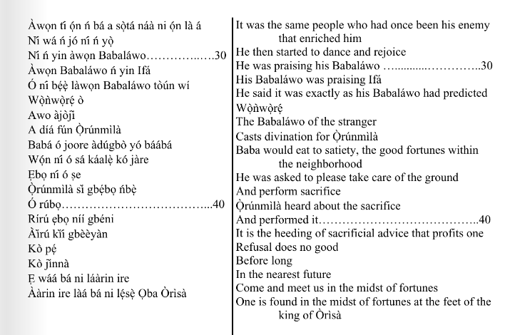 ©kominifa.com | Extract of "Ifá a complete divination"