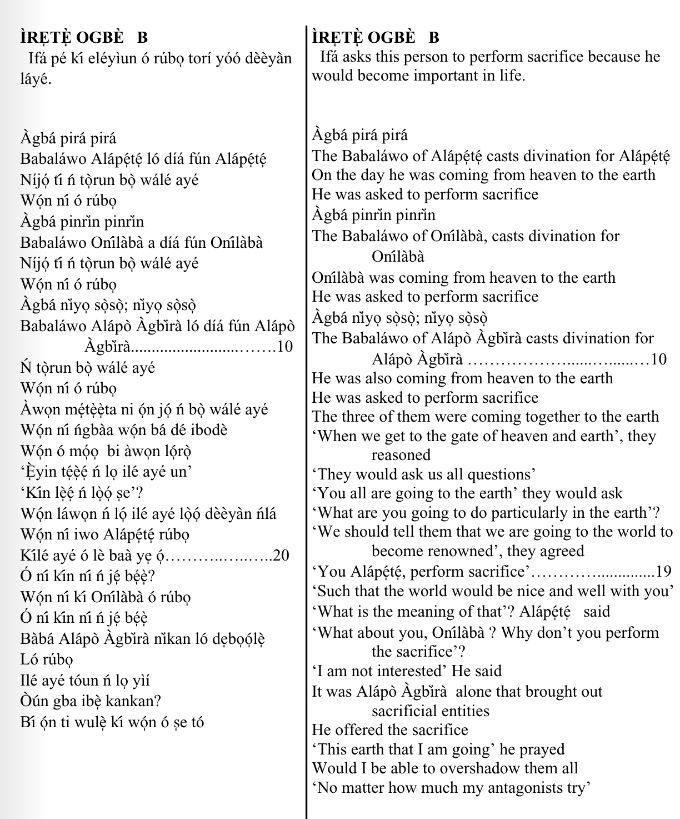 ©kominifa.com | Extract of "Ifá a complete divination"