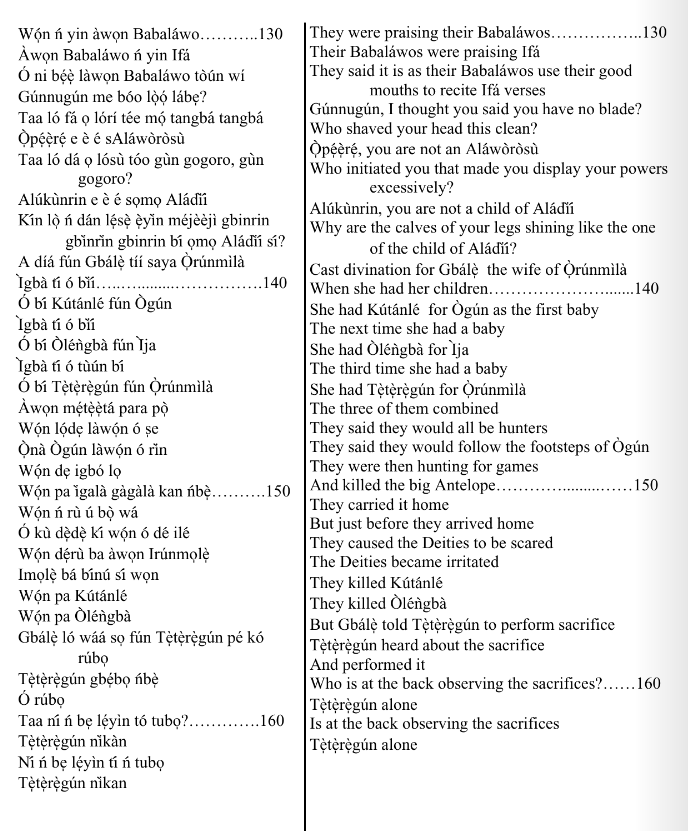 ©kominifa.com | Extract of "Ifá a complete divination"