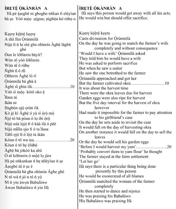 ©kominifa.com | Extract of "Ifá a complete divination"