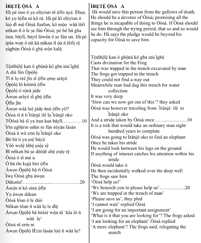 ©kominifa.com | Extract of "Ifá a complete divination"