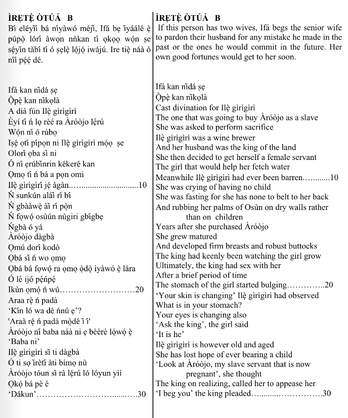 ©kominifa.com | Extract of "Ifá a complete divination"