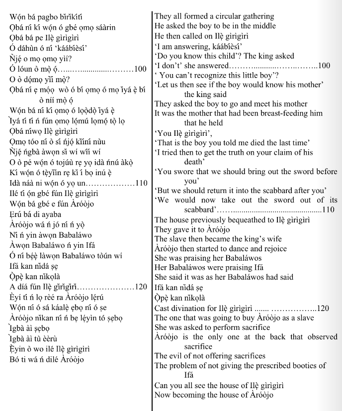 ©kominifa.com | Extract of "Ifá a complete divination"