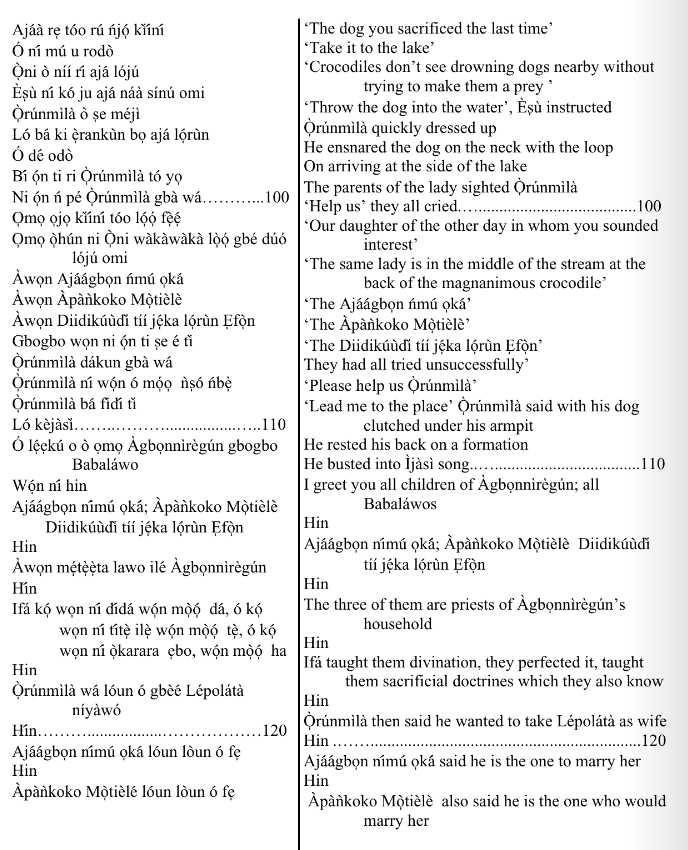 ©kominifa.com | Extract of "Ifá a complete divination"