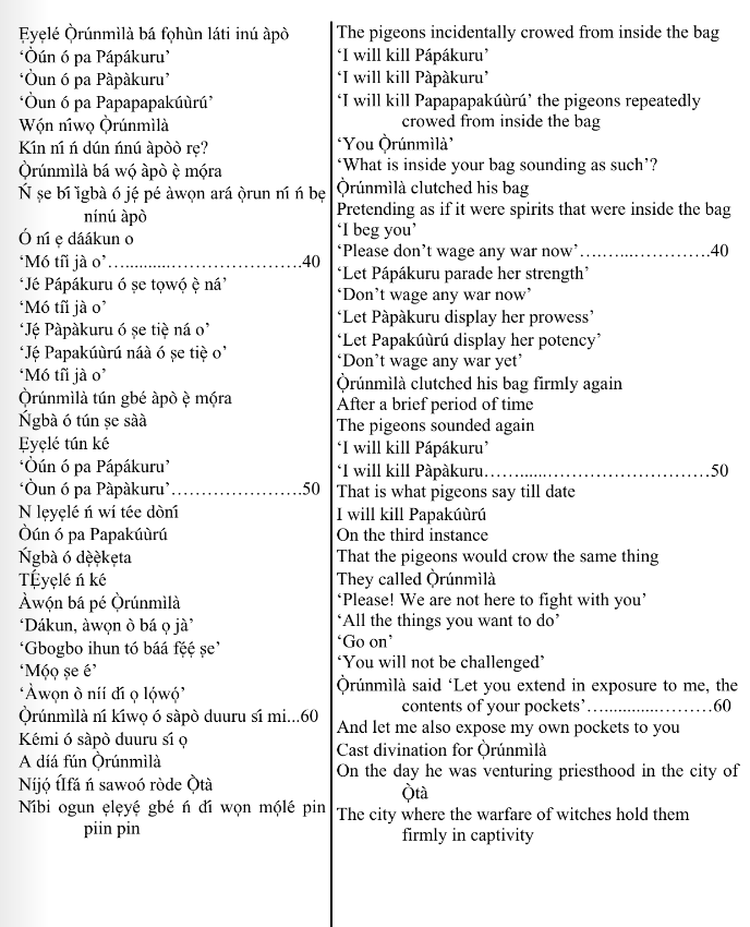 ©kominifa.com | Extract of "Ifá a complete divination"