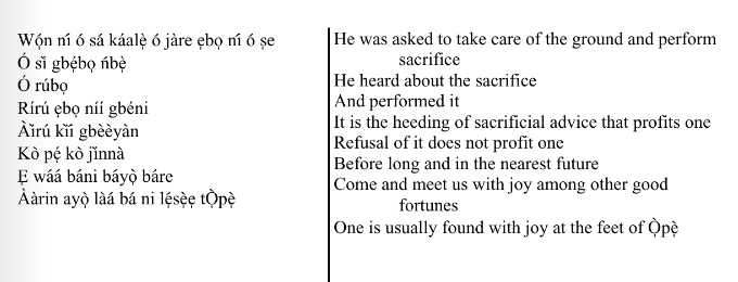 ©kominifa.com | Extract of "Ifá a complete divination"