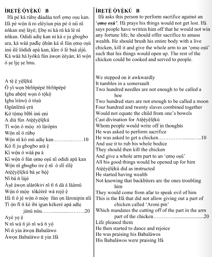 ©kominifa.com | Extract of "Ifá a complete divination"