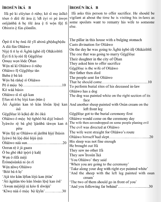 ©kominifa.com | Extract of "Ifá a complete divination"