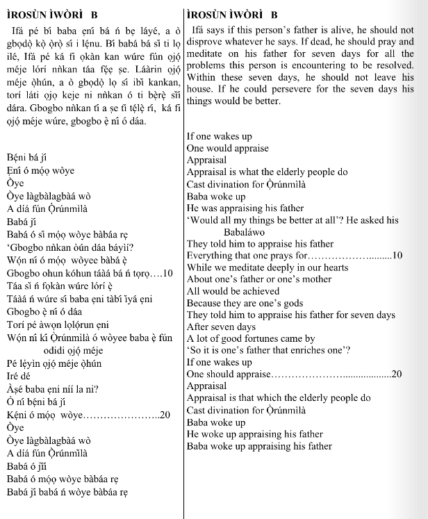 ©kominifa.com | Extract of "Ifá a complete divination"