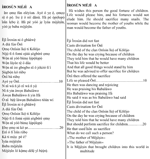 ©kominifa.com | Extract of "Ifá a complete divination"