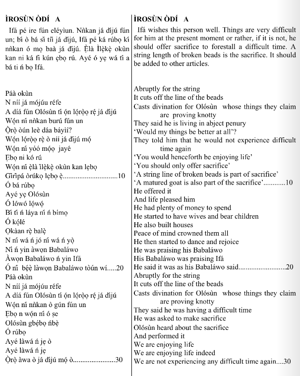 ©kominifa.com | Extract of "Ifá a complete divination"