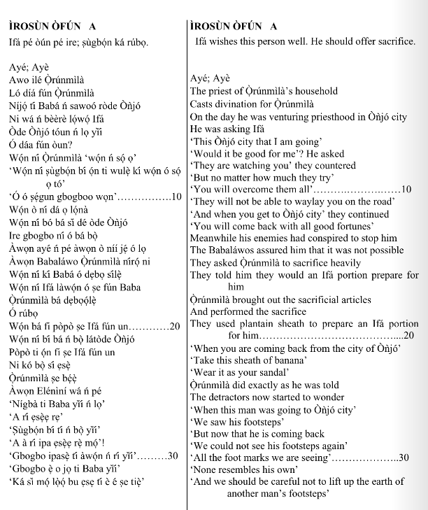 ©kominifa.com | Extract of "Ifá a complete divination"