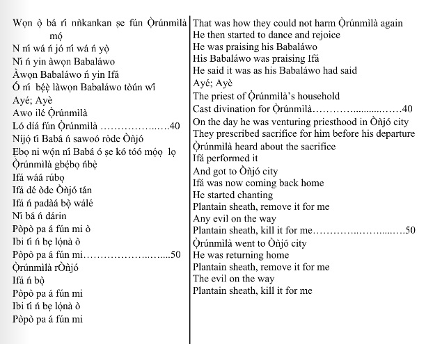 ©kominifa.com | Extract of "Ifá a complete divination"