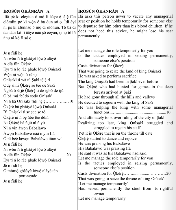 ©kominifa.com | Extract of "Ifá a complete divination"