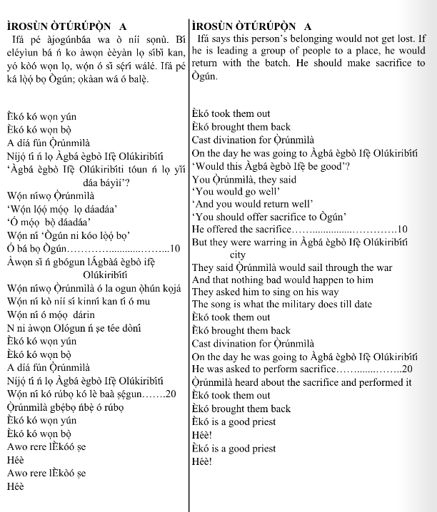 ©kominifa.com | Extract of "Ifá a complete divination"