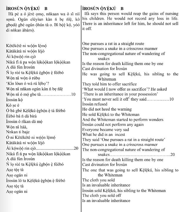 ©kominifa.com | Extract of "Ifá a complete divination"