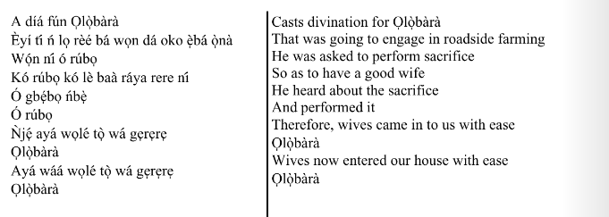 ©kominifa.com | Extract of "Ifá a complete divination"