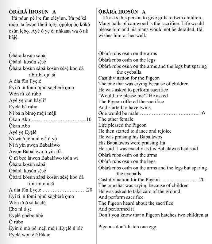 ©kominifa.com | Extract of "Ifá a complete divination"