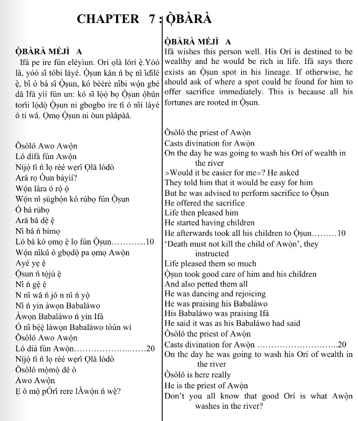 ©kominifa.com | Extract of "Ifá a complete divination"