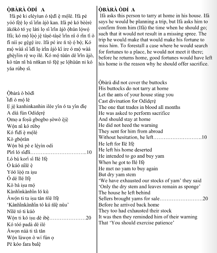 ©kominifa.com | Extract of "Ifá a complete divination"