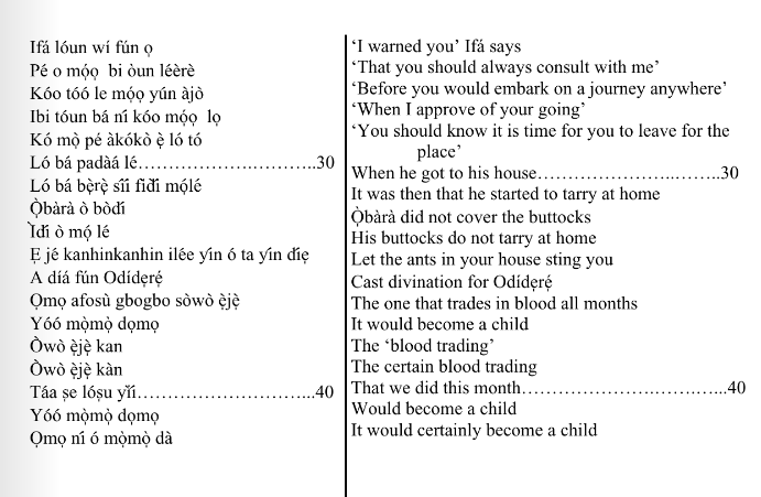 ©kominifa.com | Extract of "Ifá a complete divination"