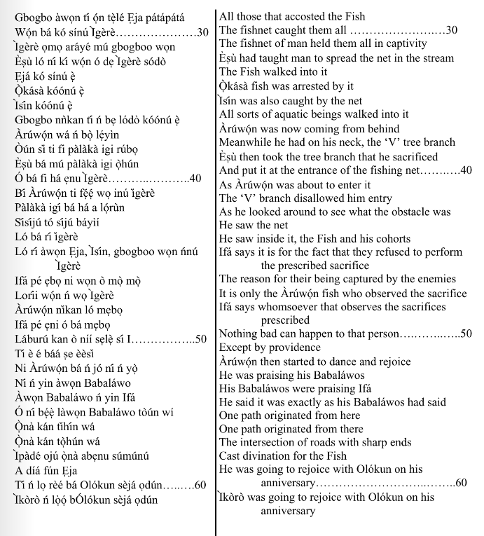 ©kominifa.com | Extract of "Ifá a complete divination"