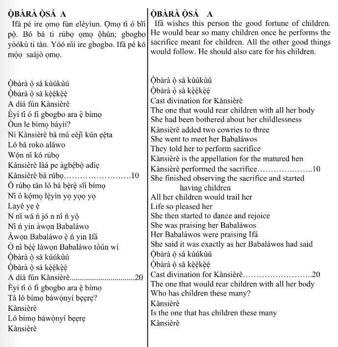 ©kominifa.com | Extract of "Ifá a complete divination"