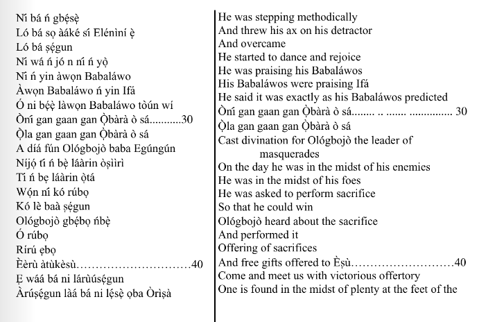 ©kominifa.com | Extract of "Ifá a complete divination"