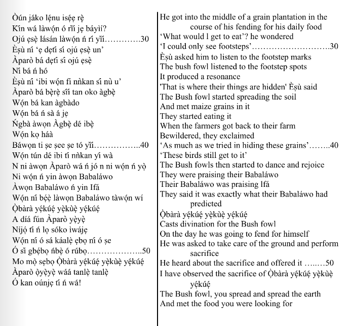 ©kominifa.com | Extract of "Ifá a complete divination"