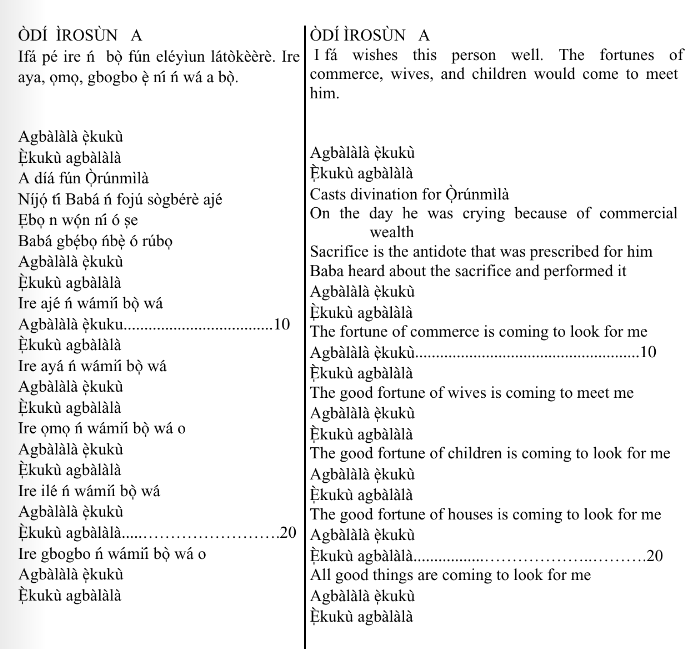 ©kominifa.com | Extract of "Ifá a complete divination"