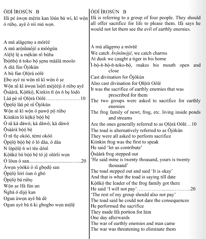 ©kominifa.com | Extract of "Ifá a complete divination"