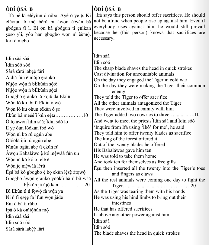 ©kominifa.com | Extract of "Ifá a complete divination"