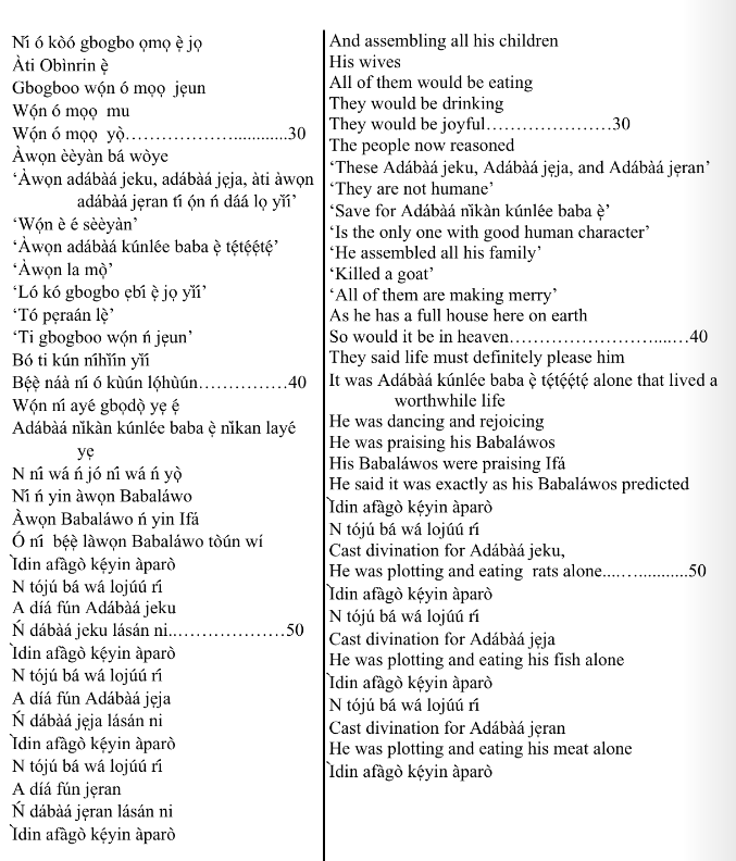 ©kominifa.com | Extract of "Ifá a complete divination"