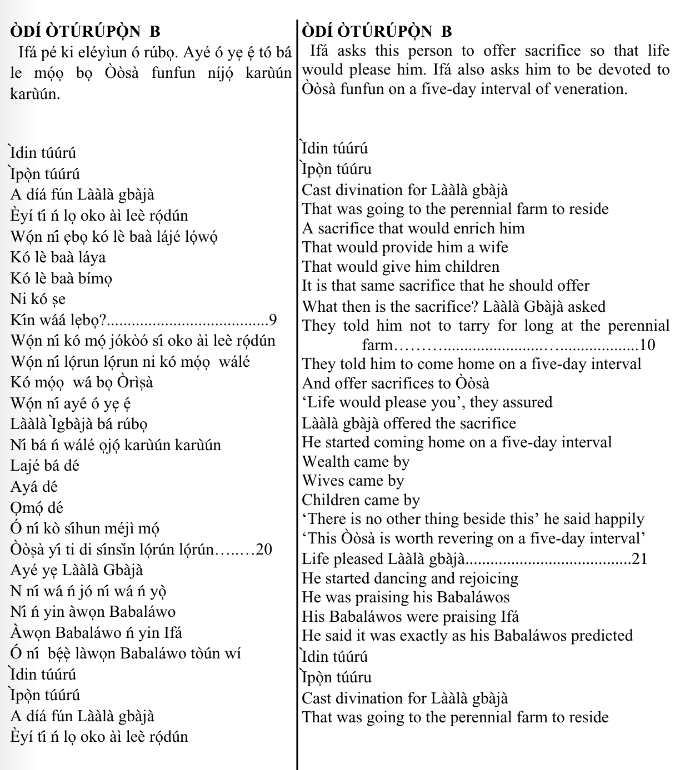 ©kominifa.com | Extract of "Ifá a complete divination"