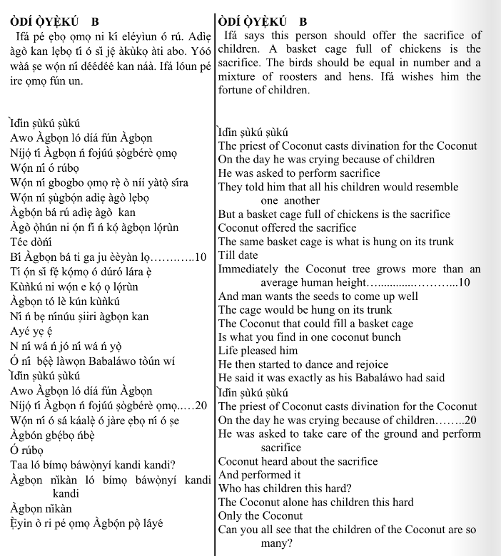 ©kominifa.com | Extract of "Ifá a complete divination"