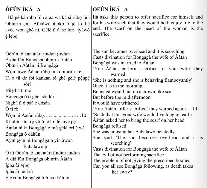 ©kominifa.com | Extract of "Ifá a complete divination"