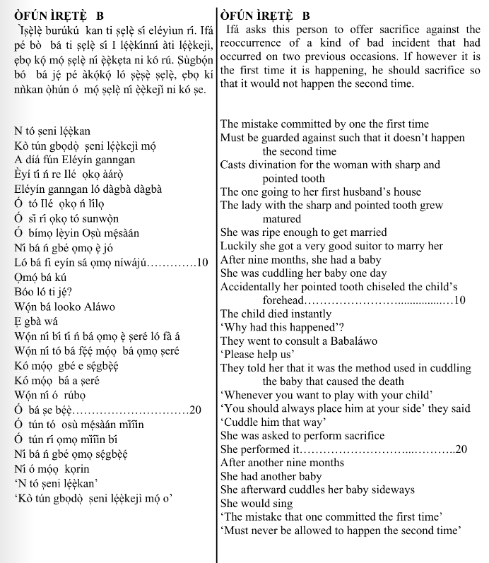 ©kominifa.com | Extract of "Ifá a complete divination"