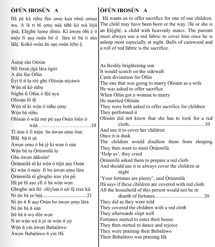 ©kominifa.com | Extract of "Ifá a complete divination"