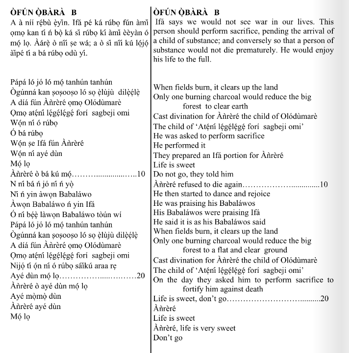 ©kominifa.com | Extract of "Ifá a complete divination"