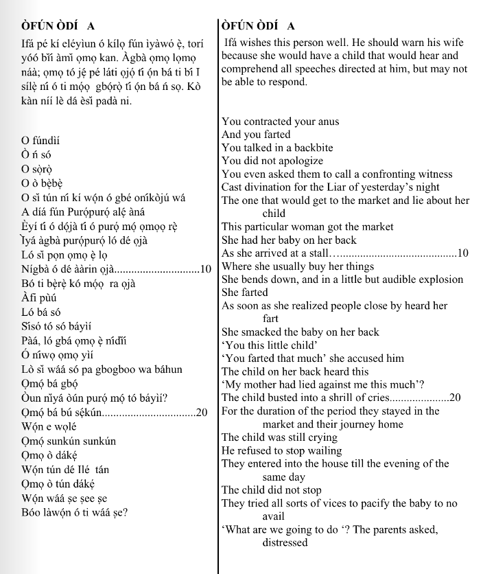 ©kominifa.com | Extract of "Ifá a complete divination"