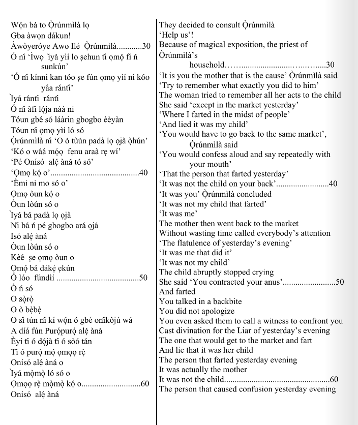 ©kominifa.com | Extract of "Ifá a complete divination"