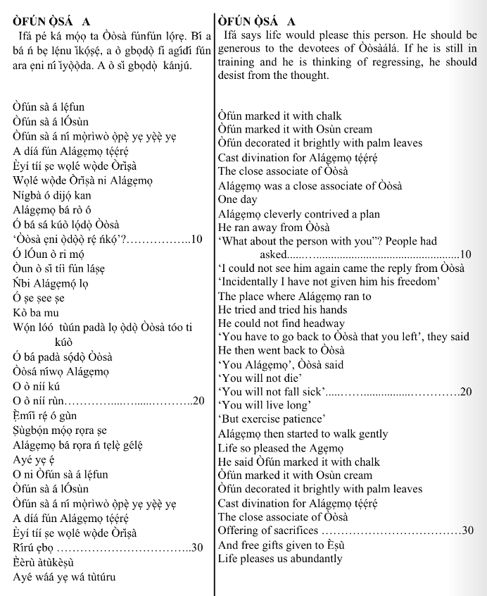 ©kominifa.com | Extract of "Ifá a complete divination"