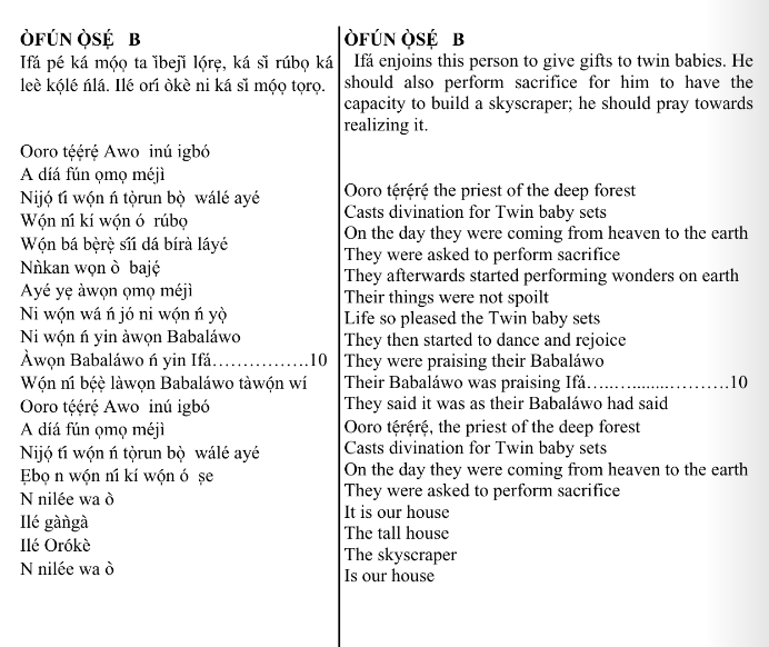 ©kominifa.com | Extract of "Ifá a complete divination"