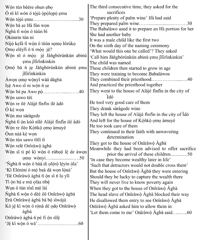 ©kominifa.com | Extract of "Ifá a complete divination"