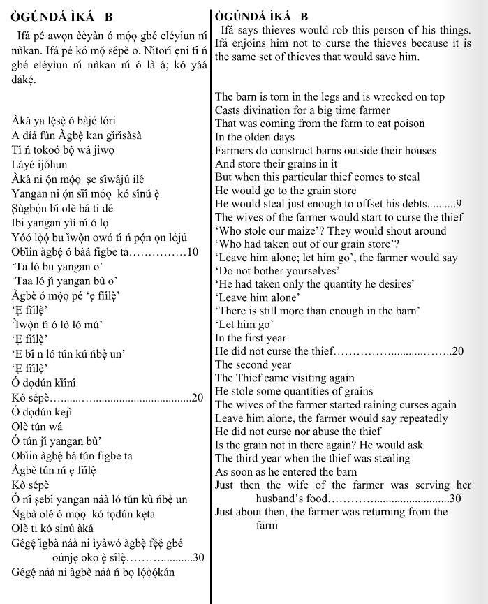 ©kominifa.com | Extract of "Ifá a complete divination"